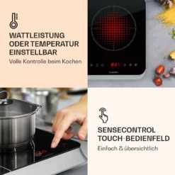 InnoChef Induktionskochfeld 3400W Touch Control Glaskeramik 9 InnoChef Induktionskochfeld 3400W Touch Control Glaskeramik -Küchenzubehör Verkaufsgeschäft 10033593 de 0004 logo