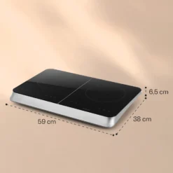 InnoChef Induktionskochfeld 3400W Touch Control Glaskeramik 11 InnoChef Induktionskochfeld 3400W Touch Control Glaskeramik -Küchenzubehör Verkaufsgeschäft 10033593 yy 0006 logo