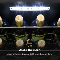 Shiraz 16 Uno Weinkühlschrank 42l Touch-Bedienfeld 131W 5-18°C 17 Shiraz 16 Uno Weinkühlschrank 42l Touch-Bedienfeld 131W 5-18°C -Küchenzubehör Verkaufsgeschäft 10033622 de 0008 logo
