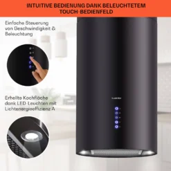 Beretta Inselabzugshaube Ø35cm 650m³/h LED Inkl. Aktivkohlefilter -Küchenzubehör Verkaufsgeschäft 10033718 de 0004 usp