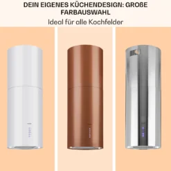 Beretta Inselabzugshaube Ø35cm 650m³/h LED Inkl. Aktivkohlefilter -Küchenzubehör Verkaufsgeschäft 10033718 de 0007 usp