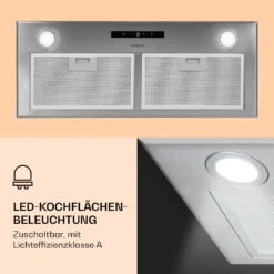 Paolo Dunstabzugshaube Einbau 72 Cm EEK: A 593 M³/h -Küchenzubehör Verkaufsgeschäft 10033748 de 0003 logo