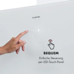 Laurel 90 Dunstabzugshaube 90cm Abluft: 350 M³/h LED Touch Weiß 12 Laurel 90 Dunstabzugshaube 90cm Abluft: 350 M³/h LED Touch Weiß -Küchenzubehör Verkaufsgeschäft 10033769 de 0003 logo