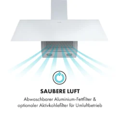 Laurel 90 Dunstabzugshaube 90cm Abluft: 350 M³/h LED Touch Weiß 13 Laurel 90 Dunstabzugshaube 90cm Abluft: 350 M³/h LED Touch Weiß -Küchenzubehör Verkaufsgeschäft 10033769 de 0004 logo