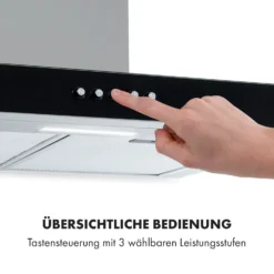 Darya Dunstabzugshaube 60cm 310 M³/h Edelstahl Silber -Küchenzubehör Verkaufsgeschäft 10033820 de 0005 logo