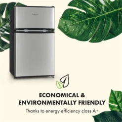 Big Daddy Cool Kühl-Gefrierkombination 61/25 Liter 2 Ebenen Edelstahl 21 Big Daddy Cool Kühl-Gefrierkombination 61/25 Liter 2 Ebenen Edelstahl -Küchenzubehör Verkaufsgeschäft 10034005 yy 0010 logo Klarstein Big Daddy Cool Kuehl Gefrierkombination