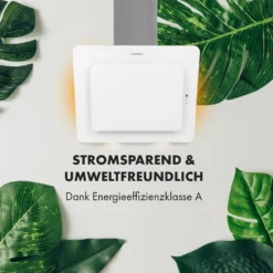 Helena 60 Dunstabzugshaube 595 M³/h LED-Display Weiß -Küchenzubehör Verkaufsgeschäft 10034101 de 0003 logo