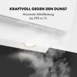 Helena 60 Dunstabzugshaube 595 M³/h LED-Display Weiß -Küchenzubehör Verkaufsgeschäft 10034101 de 0005 logo