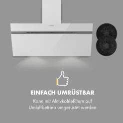 Alina Dunstabzugshaube 90 Cm 600 M³/h Ambientelicht Glasfront Weiß 16 Alina Dunstabzugshaube 90 Cm 600 M³/h Ambientelicht Glasfront Weiß -Küchenzubehör Verkaufsgeschäft 10034107 de 0007 logo