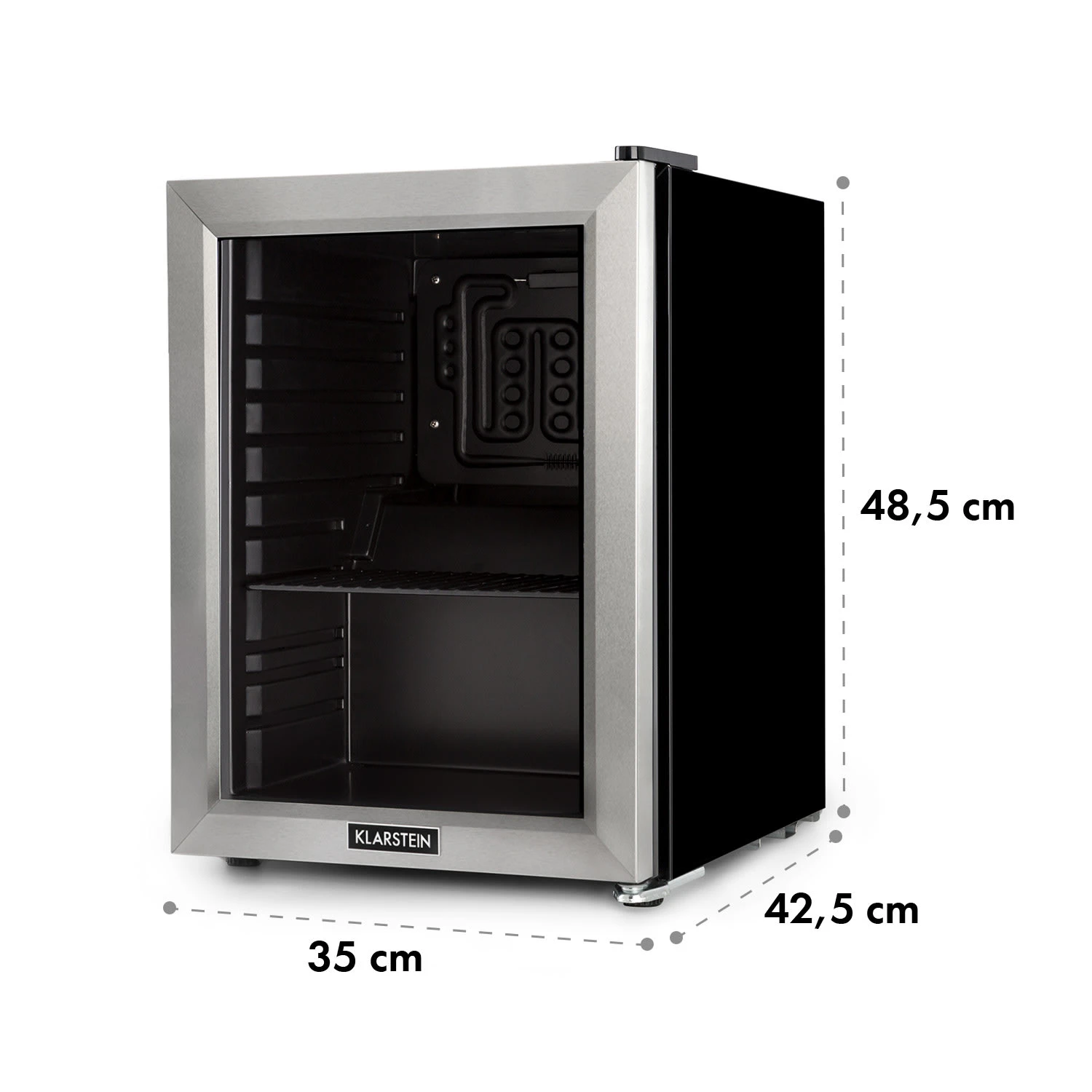 Harlem Getränkekühlschrank 23 Liter 1 Metallrost Glastür 6 Harlem Getränkekühlschrank 23 Liter 1 Metallrost Glastür – Bild 6