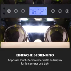 Vinovilla 17 Built-In Duo Weinkühlschrank 53l 17 Fl. 2 Zonen Glastür -Küchenzubehör Verkaufsgeschäft 10034154 de 0004 logo