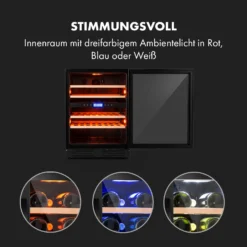 Vinovilla 43 Built-In Duo Onyx Weinkühlschrank 129l 43 Fl. 2 Zonen -Küchenzubehör Verkaufsgeschäft 10034155 de 0003 logo