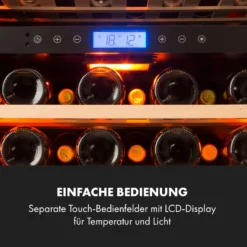 Vinovilla 43 Built-In Duo Onyx Weinkühlschrank 129l 43 Fl. 2 Zonen -Küchenzubehör Verkaufsgeschäft 10034155 de 0004 logo