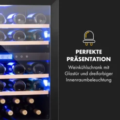 Vinovilla 43 Built-In Duo Onyx Weinkühlschrank 129l 43 Fl. 2 Zonen -Küchenzubehör Verkaufsgeschäft 10034155 de 0007 logo