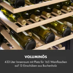 Vinovilla Grande 165 Built-in Uno Onyx Weinkühlschrank 433 Ltr 165 Fl. -Küchenzubehör Verkaufsgeschäft 10034156 de 0005 logo