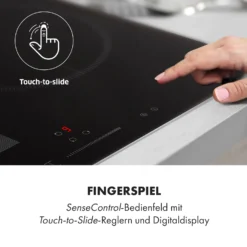 Delicatessa 3 Flex Induktionskochfeld 3 Zonen 6600W Flexzone Schwarz -Küchenzubehör Verkaufsgeschäft 10034194 de 0006 logo