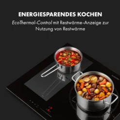 Delicatessa 3 Flex Induktionskochfeld 3 Zonen 6600W Flexzone Schwarz -Küchenzubehör Verkaufsgeschäft 10034194 de 0007 logo