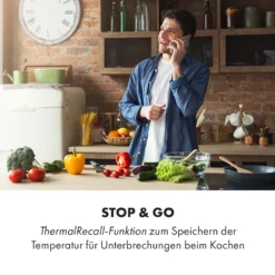 Delicatessa 3 Flex Induktionskochfeld 3 Zonen 6600W Flexzone Schwarz -Küchenzubehör Verkaufsgeschäft 10034194 de 0008 logo