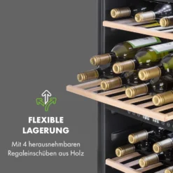 Vinamour 45 DuoWeinkühlschrank 2 Zonen 118 Ltr / 45 Fl 5-18 °C -Küchenzubehör Verkaufsgeschäft 10034216 de 0008 logo