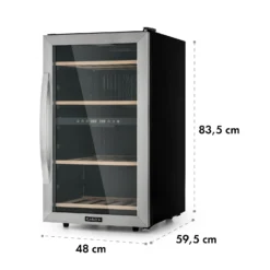 Vinamour 45 DuoWeinkühlschrank 2 Zonen 118 Ltr / 45 Fl 5-18 °C -Küchenzubehör Verkaufsgeschäft 10034216 yy 0009 logo