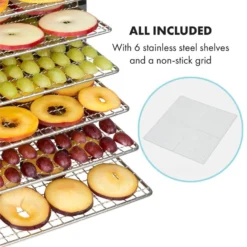 Flavour Dry Dörrautomat Temperatur: 35 - 75 °C Digitaler Thermostat -Küchenzubehör Verkaufsgeschäft 10034423 yy 0005 logo Klarstein Flavour Dry Doerrautomat schwarz