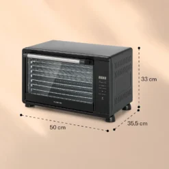 Mega Jerky Dörrautomat 650W 35-80°C LC-Touch-Display Timer 8 Ebenen -Küchenzubehör Verkaufsgeschäft 10034439 yy 0006 logo