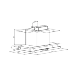 Lumiera Dunstabzugshaube LED 70 Cm EEK A 750 M3/h 3 Stufen Weiß -Küchenzubehör Verkaufsgeschäft 10034467 yy 0009 logo Klarstein Lumiera Dunstabzugshaube 70cm weiss