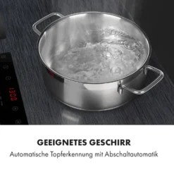 Varicook Steel Induktionskochfeld 3100W 10 Leistungsstufen Topfsensor -Küchenzubehör Verkaufsgeschäft 10034504 de 0006 logo