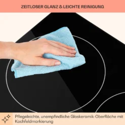 EasyCook Keramikkochfeld 6100W Drehregler Schwarz 16 EasyCook Keramikkochfeld 6100W Drehregler Schwarz -Küchenzubehör Verkaufsgeschäft 10034604 de 0008 usp