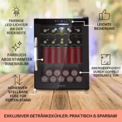 Coachella 60 Kühlschrank 60 Liter WiFi-Funktion Hintergrundbeleuchtung -Küchenzubehör Verkaufsgeschäft 10034823 de 0005 usp
