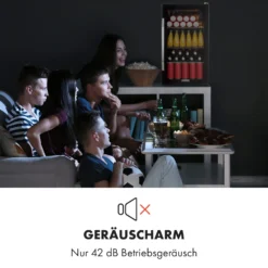 Beersafe XXL Onyx Kühlschrank 80 Liter 3 Böden Panoramaglastür -Küchenzubehör Verkaufsgeschäft 10034848 de 0008 logo