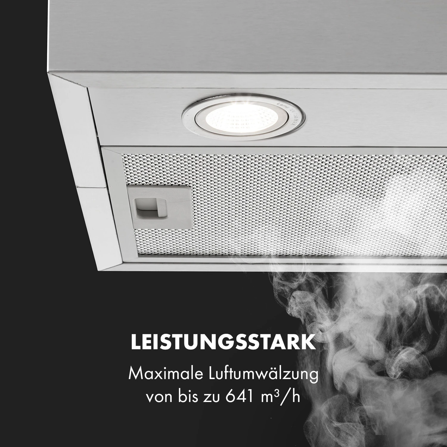 Structura Inselabzugshaube Abluft 641 M³/h Max. LED-Licht Edelstahl 3 Structura Inselabzugshaube Abluft 641 M³/h Max. LED-Licht Edelstahl – Bild 3