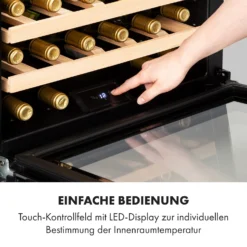 Vinsider 24 Built-In Uno Weinkühlschrank Einbaugerät 1 Zone 24 Fl -Küchenzubehör Verkaufsgeschäft 10034852 de 0007 logo