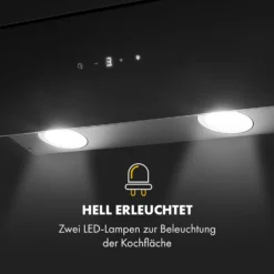 Antonia Dunstabzugshaube Kopffrei 90cm 350m³/h Touch-Bedienfeld Glas -Küchenzubehör Verkaufsgeschäft 10034868 de 0008 logo