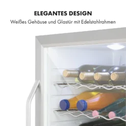 Beersafe XL Crystal White Kühlschrank 60 Liter 4 Böden Panoramaglastür Edelstahl -Küchenzubehör Verkaufsgeschäft 10034892 de 0007 logo