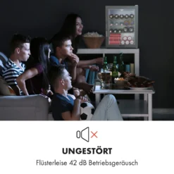 Beersafe XL Crystal White Kühlschrank 60 Liter 4 Böden Panoramaglastür Edelstahl -Küchenzubehör Verkaufsgeschäft 10034892 de 0008 logo