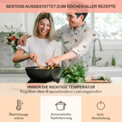 Kochheld Doppel-Induktionskochfeld 2900W Dreh-Regler Glas Schwarz 13 Kochheld Doppel-Induktionskochfeld 2900W Dreh-Regler Glas Schwarz -Küchenzubehör Verkaufsgeschäft 10034946 de 0005 usp