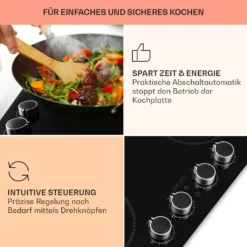 Kochheld 4-Zonen-Induktionskochfeld 6000W Dreh-Regler Glas Schwarz 12 Kochheld 4-Zonen-Induktionskochfeld 6000W Dreh-Regler Glas Schwarz -Küchenzubehör Verkaufsgeschäft 10034947 de 0004 usp