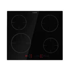 Virtuosa EcoAdapt Induktionskochfeld 4 Zonen 7200W Glas Schwarz