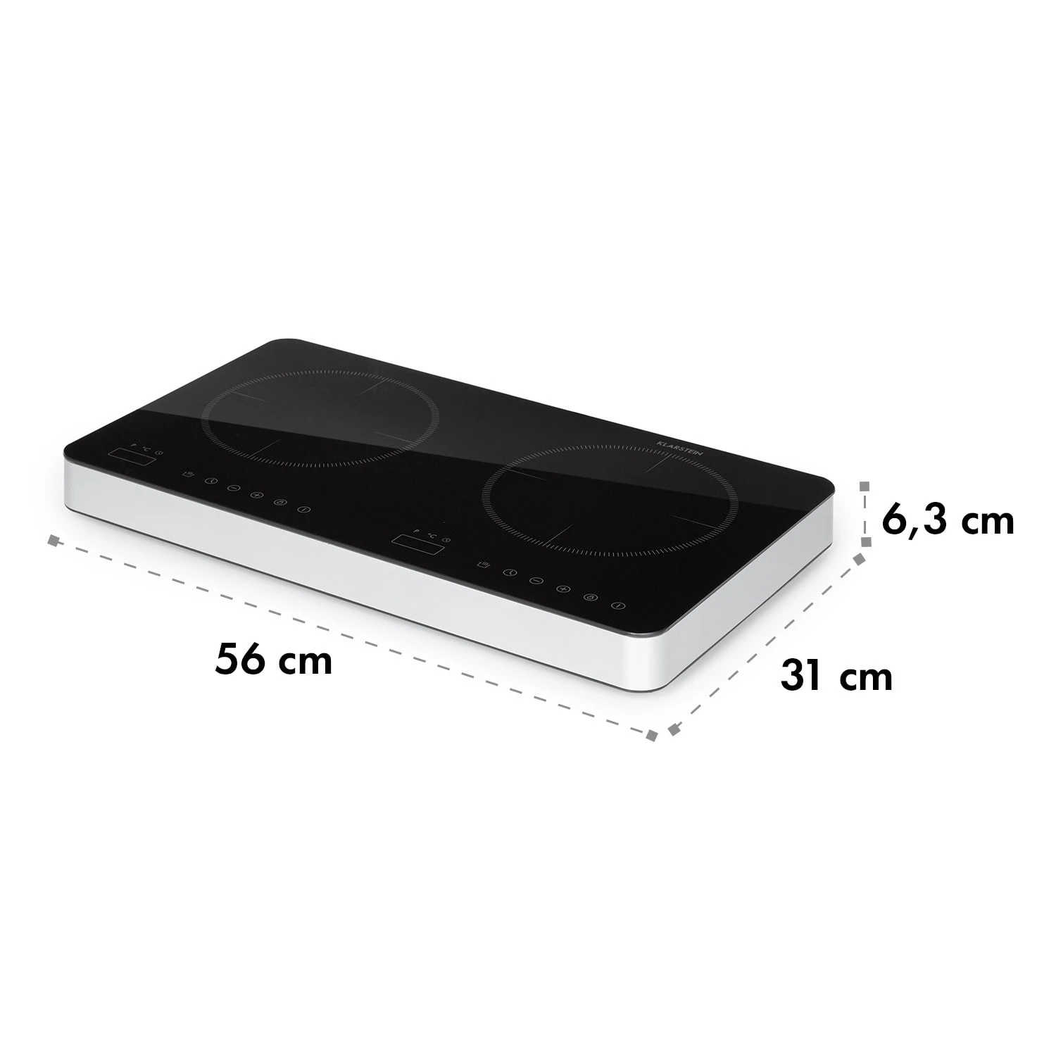 Cookio Kochfeld Induktion Freistehend 3500 W Bis 240 °C Glaskeramik 9 Cookio Kochfeld Induktion Freistehend 3500 W Bis 240 °C Glaskeramik – Bild 9