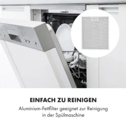 Contempo Neo Unterbau-Dunstabzugshaube 60cm 175m³/h LED Edelstahl Acryl Weiß -Küchenzubehör Verkaufsgeschäft 10034961 de 0005 logo