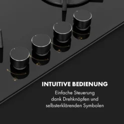 Goldflame 4 Gaskochfeld 4-flammig Messing-Brenner Glaskeramik Schwarz 13 Goldflame 4 Gaskochfeld 4-flammig Messing-Brenner Glaskeramik Schwarz -Küchenzubehör Verkaufsgeschäft 10034972 de 0004 logo