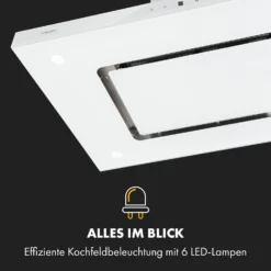 Valeria Inselhaube 90cm 650m³/h Touch EEC A LED Glas Edelstahl -Küchenzubehör Verkaufsgeschäft 10034974 de 0003 logo