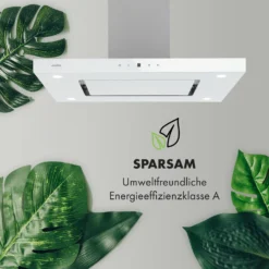 Valeria Inselhaube 90cm 650m³/h Touch EEC A LED Glas Edelstahl -Küchenzubehör Verkaufsgeschäft 10034974 de 0005 logo