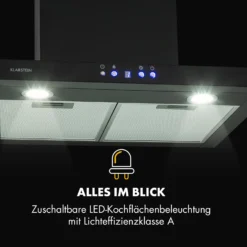 Limelight Dunstabzugshaube 60cm Wandhaube 600m³/h Schwarz -Küchenzubehör Verkaufsgeschäft 10034977 de 0007 logo