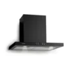 Limelight Dunstabzugshaube 60cm Wandhaube 600m³/h Schwarz