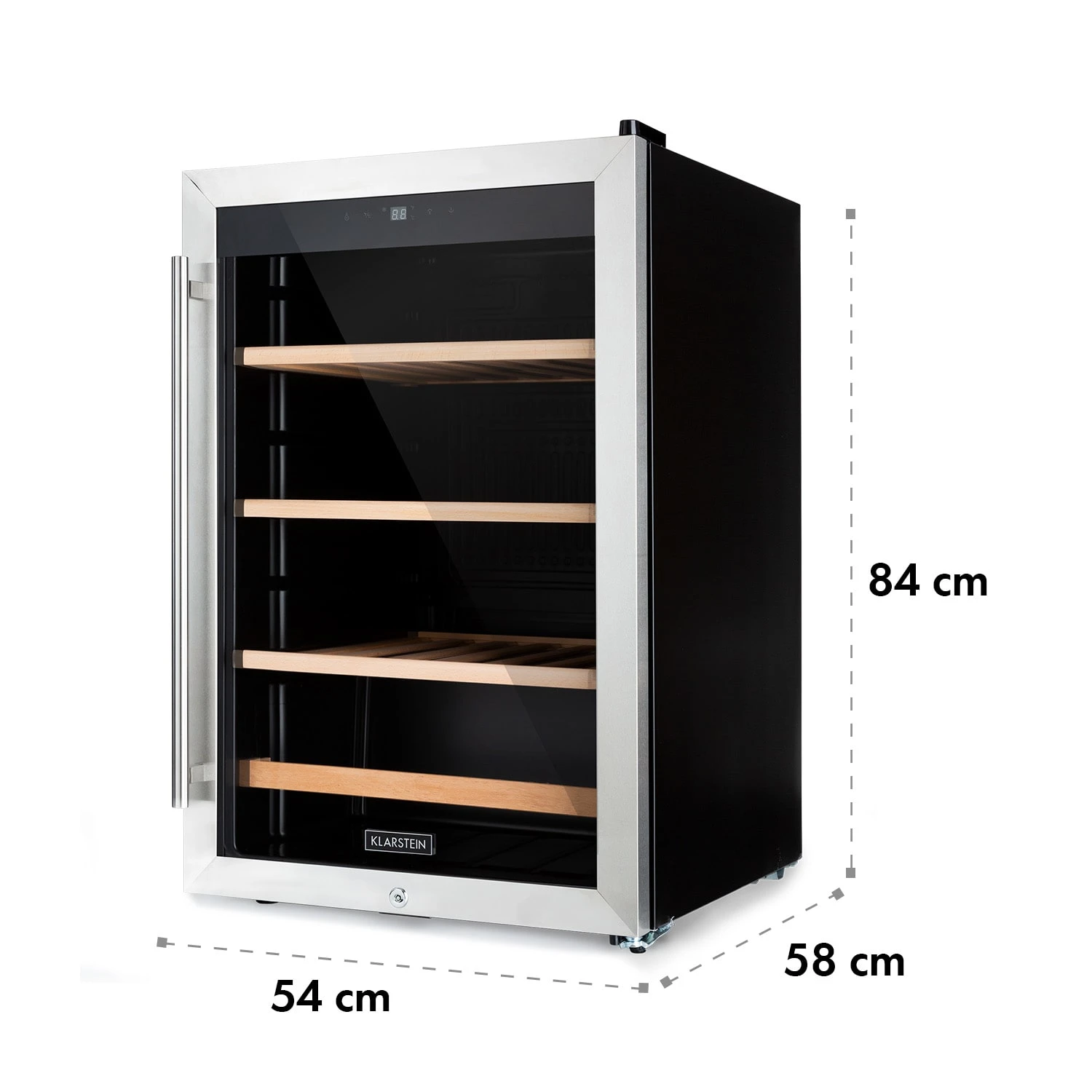Vinamour 48 Uno Weinkühlschrank 128l 48Fl 3 Einschübe 4-18°C 9 Vinamour 48 Uno Weinkühlschrank 128l 48Fl 3 Einschübe 4-18°C – Bild 9