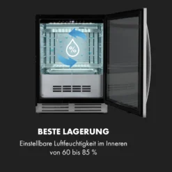 Steakhouse Pro Fleischreifeschrank 98 Ltr 1-25°C Touch Edelstahltür -Küchenzubehör Verkaufsgeschäft 10035176 de 0007 logo