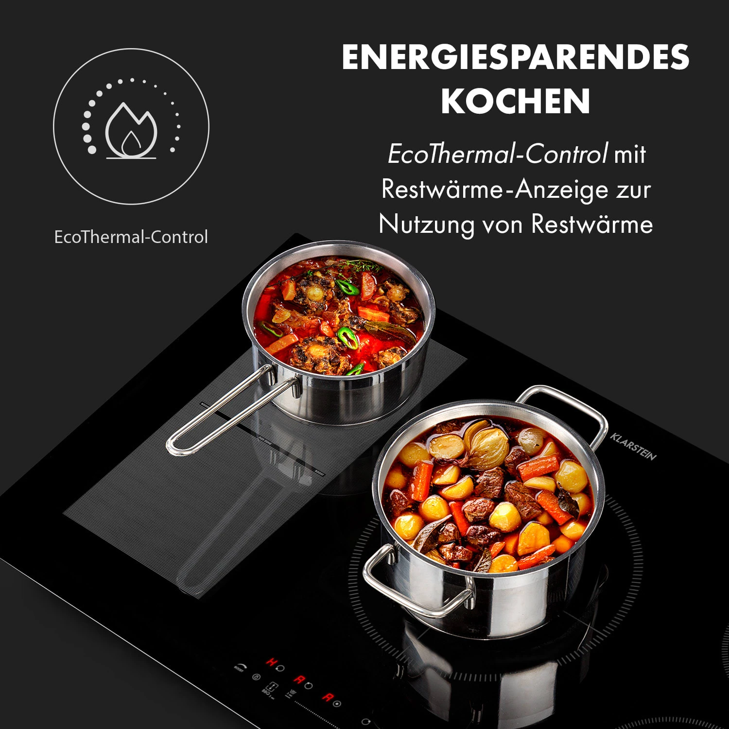 Delicatessa 90 Hybrid Einbaukochfeld Induktion 5 Zonen 7400W 6 Delicatessa 90 Hybrid Einbaukochfeld Induktion 5 Zonen 7400W – Bild 6