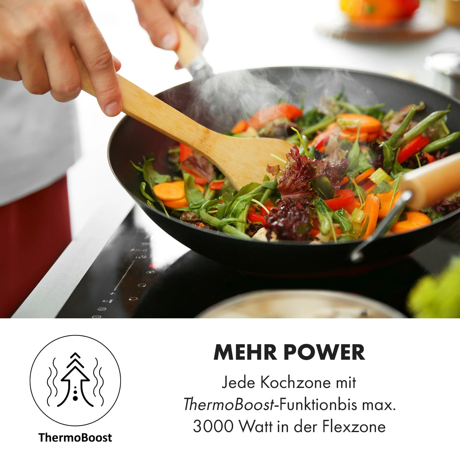 Delicatessa 90 Hybrid Einbaukochfeld Induktion 5 Zonen 7400W 7 Delicatessa 90 Hybrid Einbaukochfeld Induktion 5 Zonen 7400W – Bild 7